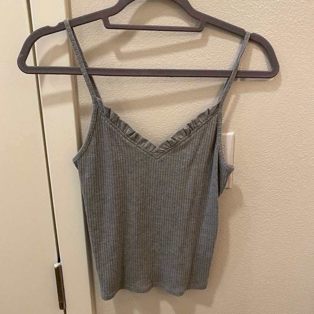 Topshop Ruffle Cropped Cami